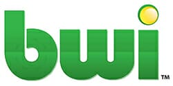 green letters 'bwi'