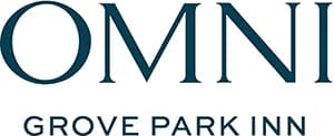 dark blue logo for Omni Grove Park Inn